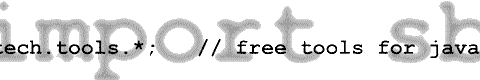 // free tools for java